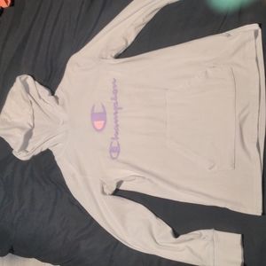 Champion long sleeve shirt with hood